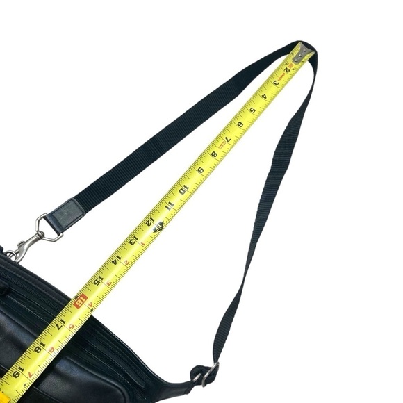 Coach vintage black leather Fanny pack bag - Picture 5 of 12